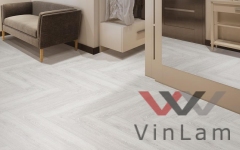 Виниловый ламинат FloorFactor HERRINGBONE White Smoke Oak HB 02